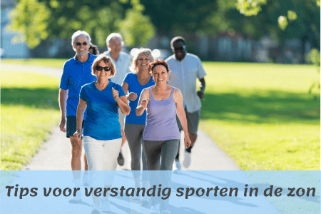 Tips voor verstandig sporten in de zon - Acacia Fysio plus Zorg
